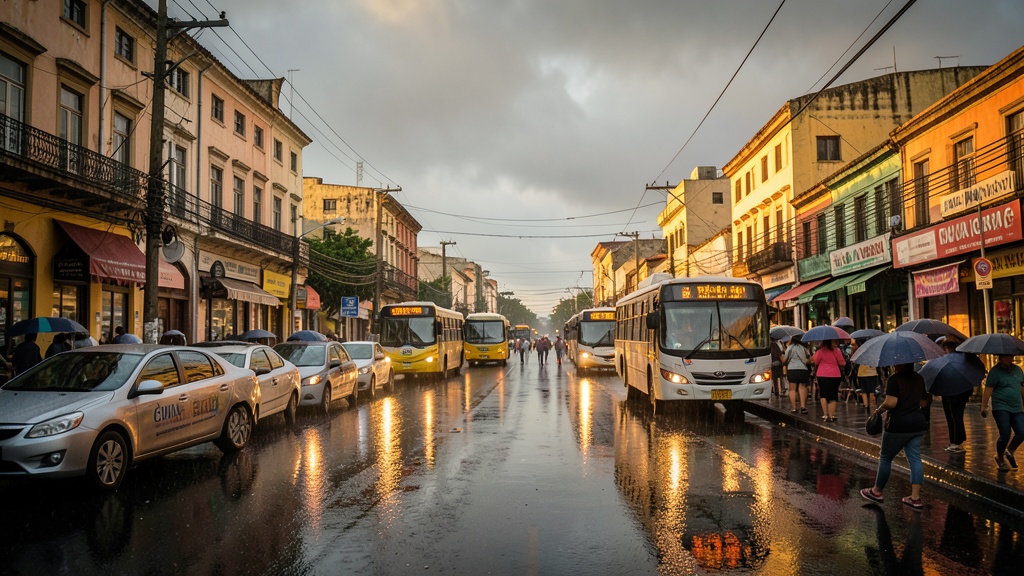 Suspensión de clases y afectación vial por lluvias en Ecuador el 12 de octubre