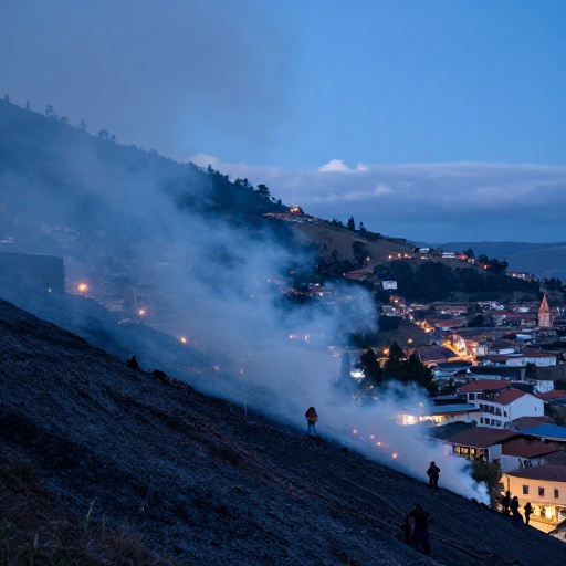 Incendios en Quito: 1.200 hectáreas afectadas y una persona detenida