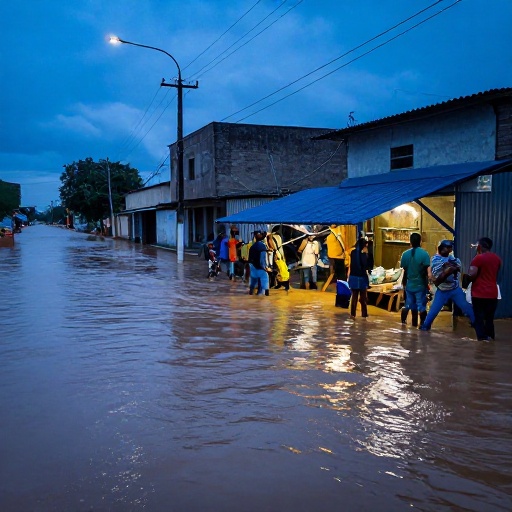 Desborde del río Mache afecta a familias en La Unión de Quinindé