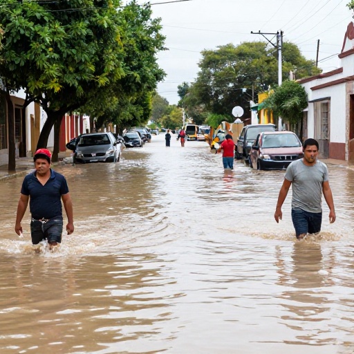Alerta de ríos activos por lluvias intensas en Tulancingo