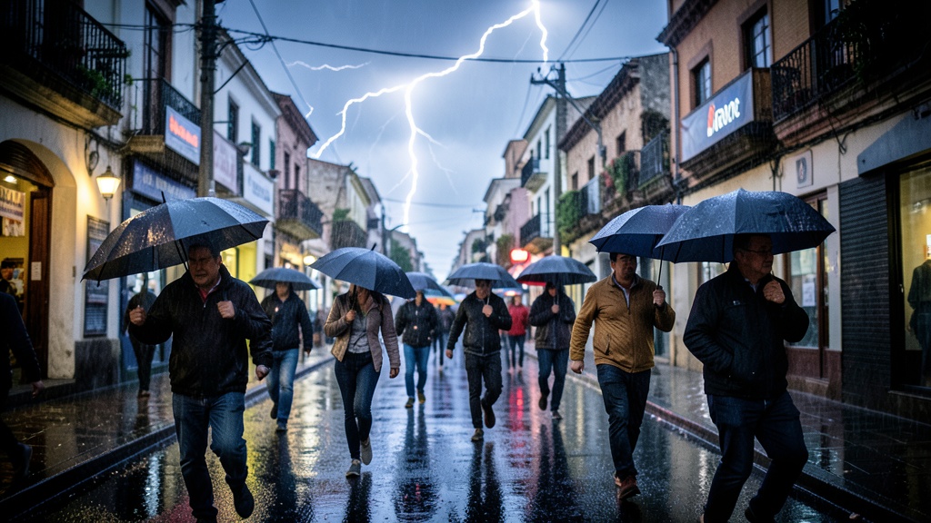 Alerta por lluvias intensas y tormentas eléctricas en Quito hasta el 5 de octubre