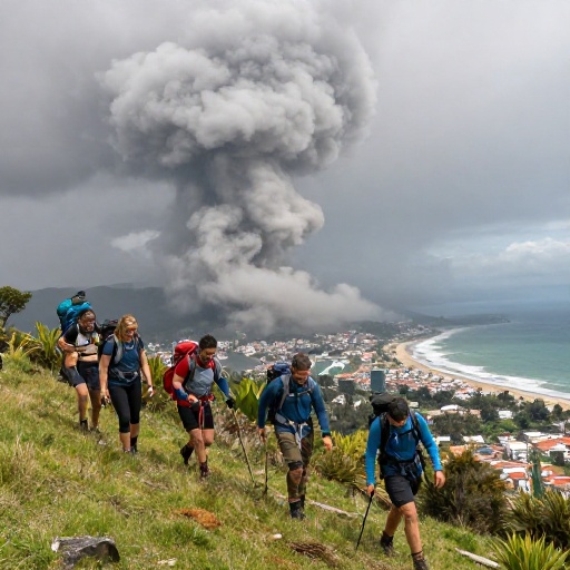 Volcán Sangay emite nube de ceniza y activa alerta en Chimborazo