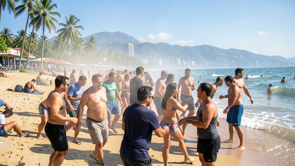 Salinas registra 29 °C y playas llenas fuera de temporada por calor inusual